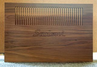 Sansui 9090/8080/990/890 Solid Hardwood Case " Custom Made " Take A Look