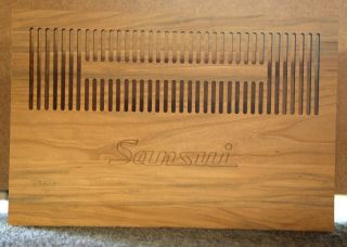 Sansui 9090/8080/990/890 Solid Hardwood Case 