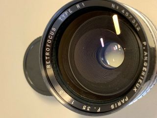 Angenieux 35mm F2.  5 M42 Lens Pristine