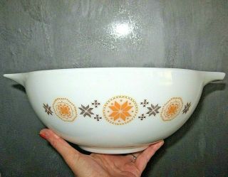 Vintage Pyrex Cinderella Bowl 444 Town And Country Large 4 Qt.  Nesting Mixing