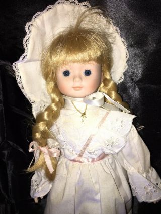 Haunted Porcelain Paranormal Spirit Vintage Doll Annie Loves Animals Children Y1