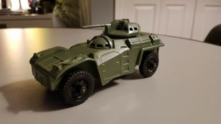 Vintage Armored Car Processed Plastic Co.  Green Plastic Army Men Vehicle