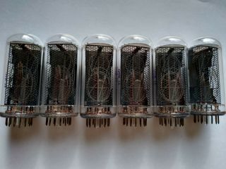 x6 IN - 18 NIXIE TUBE,  Not,  made in USSR,  