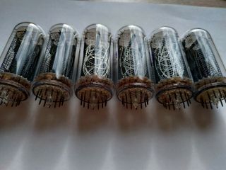 x6 IN - 18 NIXIE TUBE,  Not,  made in USSR,  