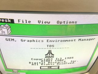 Atari 1040 STF Computer & Megafile 20 & SX1224 Monitor & Mouse & Manuals. 4