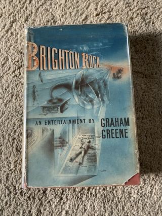 Brighton Rock By Graham Greene 1938 1st American Edition,  1st Printing