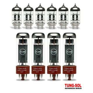 Tung - Sol Tube Upgrade Kit For Diamond Heretic El34b/12ax7