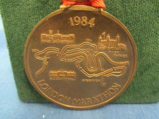 Vintage Medal 1984 London Marathon Mars Sponsored 2 