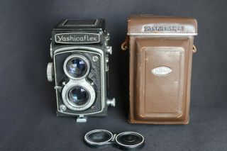 Yashica Yashicaflex Tlr Camera With 80mm F/3.  5 Lens,  Ready To Shoot,