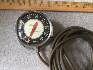Vintage Airguide Marine Speedometer (45 Mph)