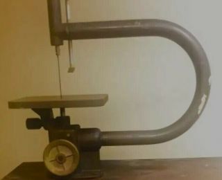 Vintage Atlas Scroll Saw Model 9340.  No Stand.  Can Now Ship Usps Ground