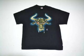 Vtg 1998 The Rock Dwayne Johnson Wwf Tee Vintage Wcw Wwe Wrestling T Shirt 80s 9