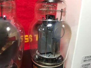 Pair Tung Sol 6550 KT88 Solid Gray Plate RCA Branded Vacuum Tube 4
