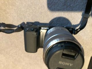 Sony Model No.  NEX - 5R camera with 18 - 55mm and 55 - 210mm lens plus accessories 6