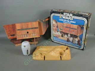 Near Complete Vintage 1979 Star Wars Land Of The Jawas Action Playset Pod Box Nr