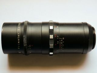 Meyer - Optik Primotar 135mm F3.  5 Lens M42
