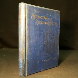 1894 Memoirs Of Sherlock Holmes First Edition Arthur Conan Doyle Very Rare