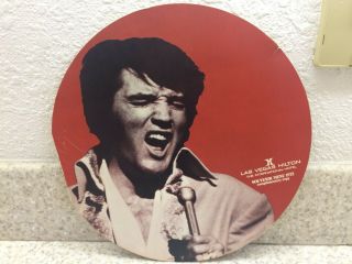 Vintage 1972 Elvis Presley Las Vegas Hilton Souvenir Concert Menu