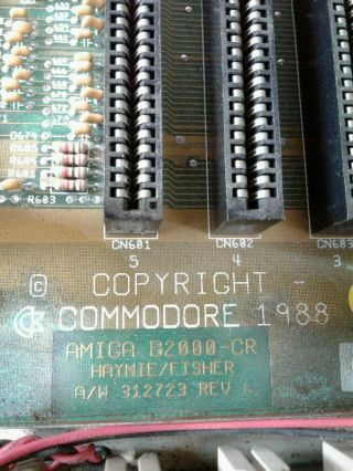 Commodore Amiga 2000 Rev 6 w/ Barracuda HDD Video Toaster GVP A2000 Ram 10