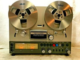 Realistic Tr - 3000 (teac X - 3) Stereo Tape Deck Reel - To - Reel -
