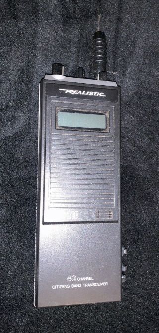 Vintage Walkie Talkie Handheld Realistic Trc 216 Stranger Things Cosplay
