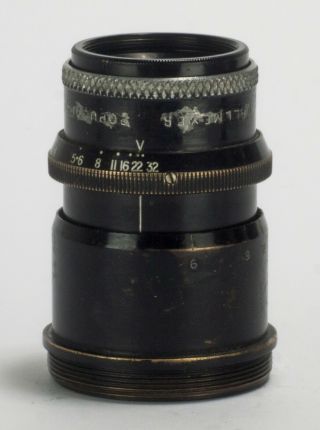 Dallmeyer Popular 76mm (3 Inch) F/4 Unknown Mount Movie Lens