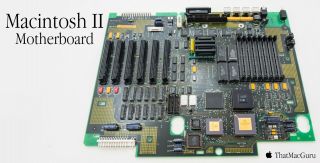  Apple Macintosh Ii Logic Board Motherboard - - 820 - 0228 - 03 M5000
