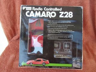 Vintage Sears Camaro Z28 Rc Remote Radio Controlled Car