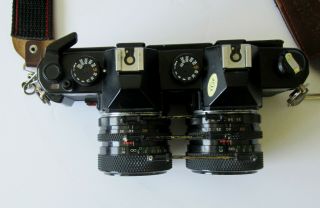 Ultimate Custom - made Yashika 35mm SLR Stereo 3 - D RBT Full - Frame Camera,  Flash 2