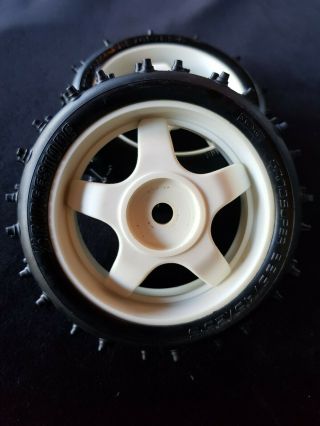 Kyosho BSW14 Turbo Burns Tires Tyres Wheels Vintage Light Weight 5