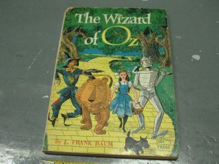 The Wizard Of Oz By L.  Frank Baum 1967 Illust.  Paperback