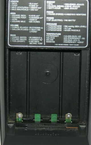 Hewlett Packard 19c programmable scientific calculator ,  Pounch 7