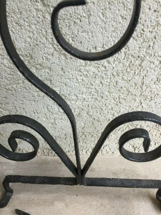 vintage wrought iron wall mount plant holders 7