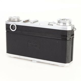 :Zeiss Ikon Contax II 35mm Rangefinder Camera w Sonnar 5cm 50mm f2 Lens & Case 3