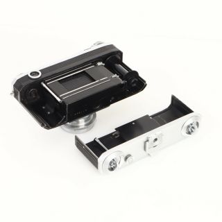 :Zeiss Ikon Contax II 35mm Rangefinder Camera w Sonnar 5cm 50mm f2 Lens & Case 7