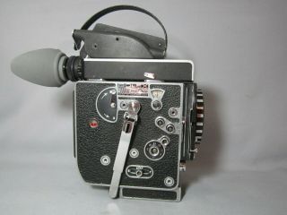- 16 Bolex Rex - 5 Sbm Movie Camera C Mount Adapter Serviced Film Ready