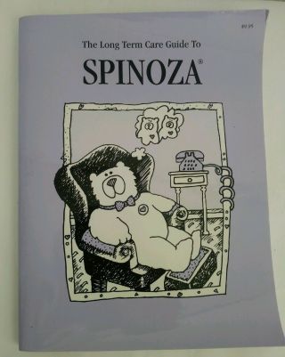 Vtg 1985 Spinoza Therapy Bear 17 