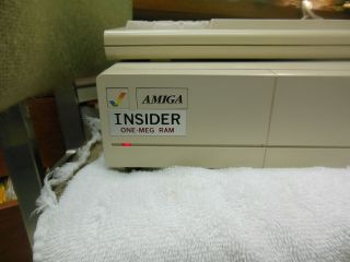 Amiga 1000,  almost very little signs of use. 3