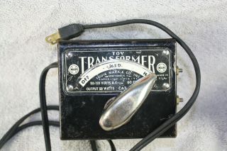 Vintage Marx Toy Train Transformer 1950 