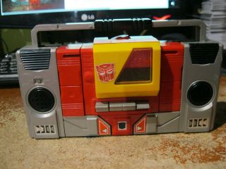 Vintage 1984 Hasbro Takara Tape Player Gobots / Transformer Japan