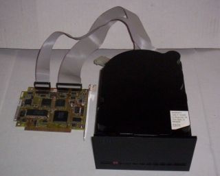 Combo Ibm Wd12 10mb Mfm Hard Drive,  Wd1002a - Wx1 Controller Card,  Cables