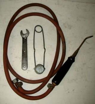 Vintage Presto Lite Torch W/hose Wrench And Igniter