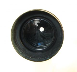 c1880 Petzval Portrait 9 Inch F4 Brass Lens Swirly Bokeh Wet Plate Collodion 7