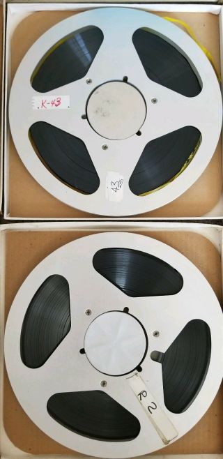 11 Reel to Reel Tapes.  7 Aluminum and 4 Plastic 10.  5 inch recorded music. 6