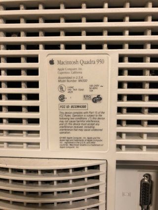 Macintosh Mac Quadra 950 Parts AS - IS -,  Desktop Tower 2