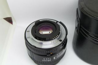 Nikon Nikkor N Auto 24mm 1:2.  8 Non - AI Lens W/ Caps 4