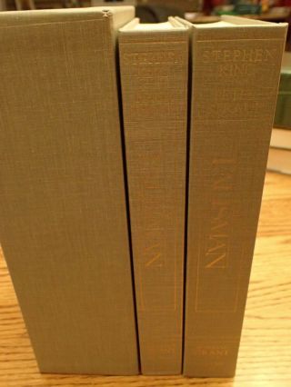 STEPHEN KING THE TALISMAN GIFT EDITION TWO VOLUMES WITH SLIPCASE NO FLAWS 3