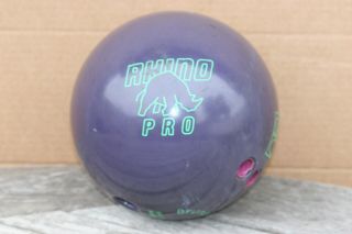 Vintage Brunswick Rhino Pro (15.  5 pounds) Bowling Ball MADE IN USA 3