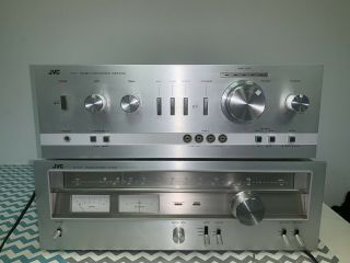 Jvc A - S7 Stereo Integrated Amplifier And Jvc Fm/am Stereo Turner