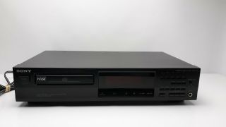 Vintage Sony Cdp - 215 Single Disc Cd Compact Disc Player - Pulse - (no Remote)